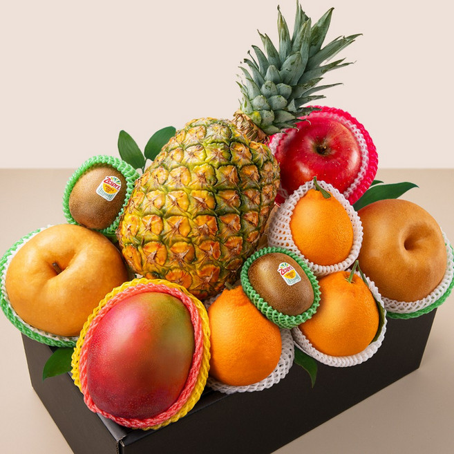 [프루미츠] 감사함 가득 혼합과일 8종 선물세트 1호 4.9kg, 1