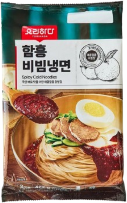 요리하다 함흥비빔냉면 (2인), 1개, 422g
