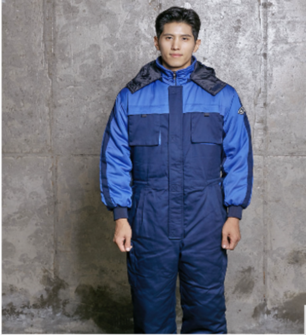 겨울작업복 멘티스안전복 패딩스즈끼 UBS6051 회사복 조선소 건설 배달 정비복