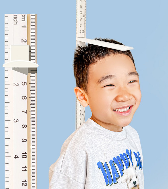 모두스마일 키재기 아기 어린이키 키재기자, 화이트210cm, 1개