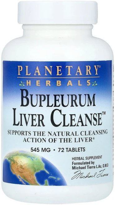 Planetary Herbals Bupleurum Liver Cleanse™ 72정, 1개 - 쿠팡