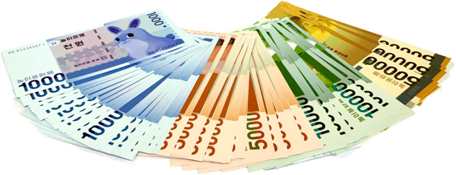 놀이화폐 지폐세트, 혼합색상, 1세트