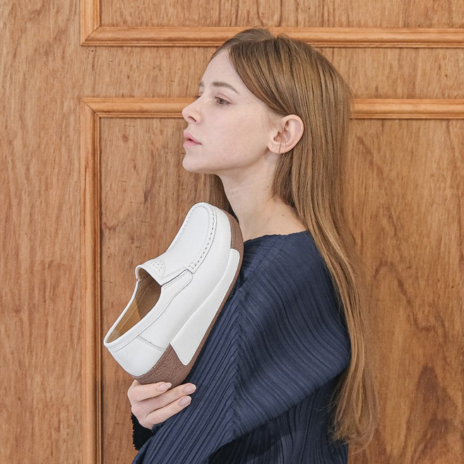 올리 소가죽 제인 컴포트슈즈 6cm 772824