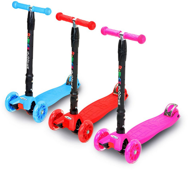 알스타 유아 어린이 아동 두발 세발 킥보드 씽씽이 키즈런, 블루, 1개