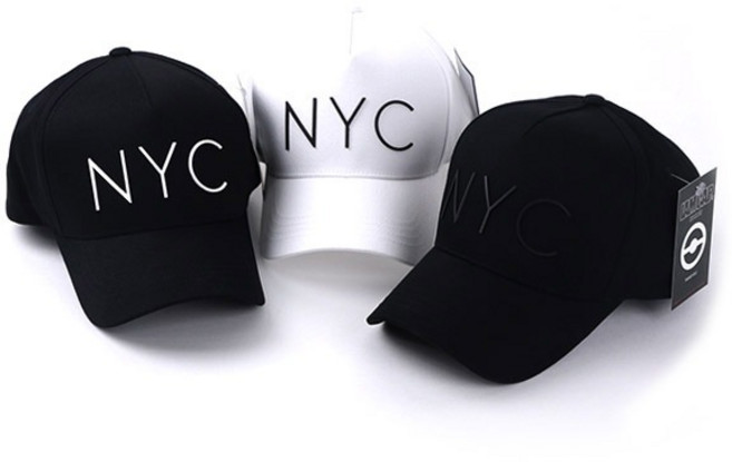 아이엠캡 NYC 심플 5각 볼캡