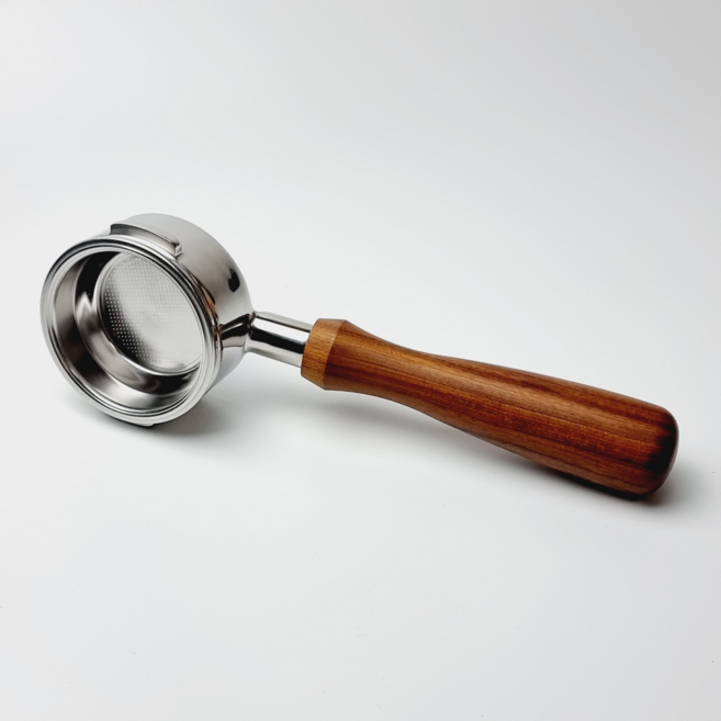 [호환] 웰홈 WPM 바텀리스 포터필터 58mm KD230 프로 KD510 바스켓 포함, 2. 로즈우드(바스켓 포함)