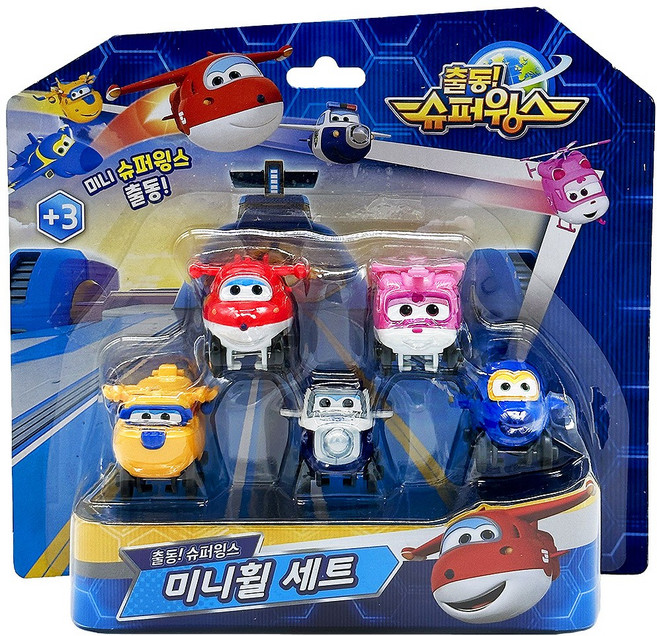 슈퍼윙스 미니 휠 세트, 단품, 1개