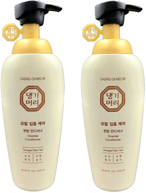 댕기머리 한방 컨디셔너, 2개, 500ml