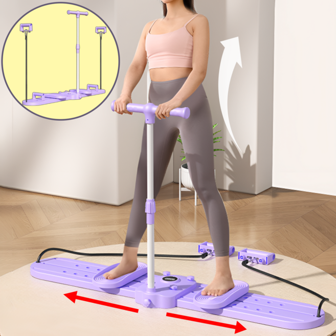 앤드쿨 애플힙 내전근 케겔 운동기구 4종세트, 1세트, 라벤더