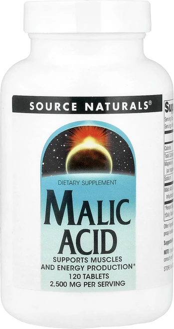 Source Naturals 말산 2500mg 120정, SourceNaturals말산2500mg120정, 1개 - 쿠팡