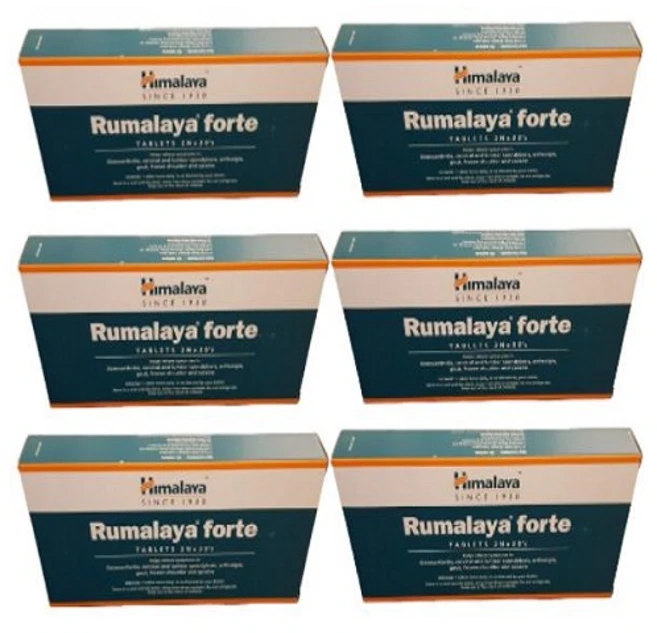 히말라야 루말라야 포르테 관절통증 완화및 관절기능개선 보스웰리아 6 BOX(총360정 180일분), 60정, 6개 - 쿠팡