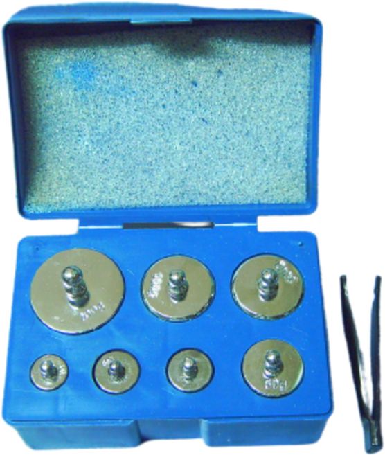 500克鍍鉻砝碼組合 校正電子秤 珠寶秤 料理秤 附夾子 盒裝 附發票, 銀色, 500克砝碼組合, 0.5kg