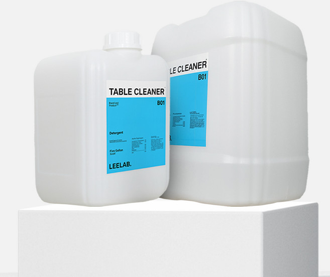리랩 식탁세정제 테이블클리너 살균 세정 주방청소 다목적세정제, 1개, 20L
