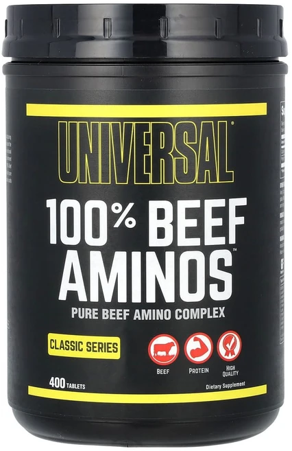 유니버셜뉴트리션 클래식 시리즈 100% 소고기 아미노산 400정, 1개 - 쿠팡