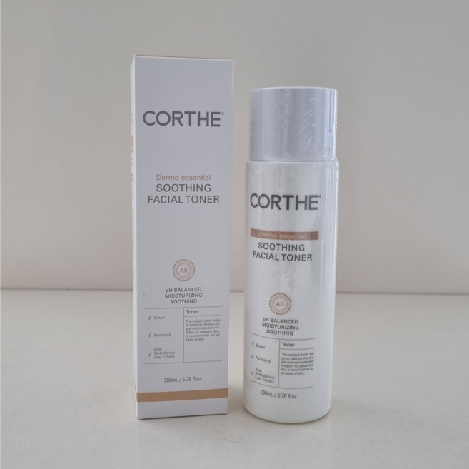 코르테 더모 에센셜 수딩 페이셜 토너, 200ml, 1개