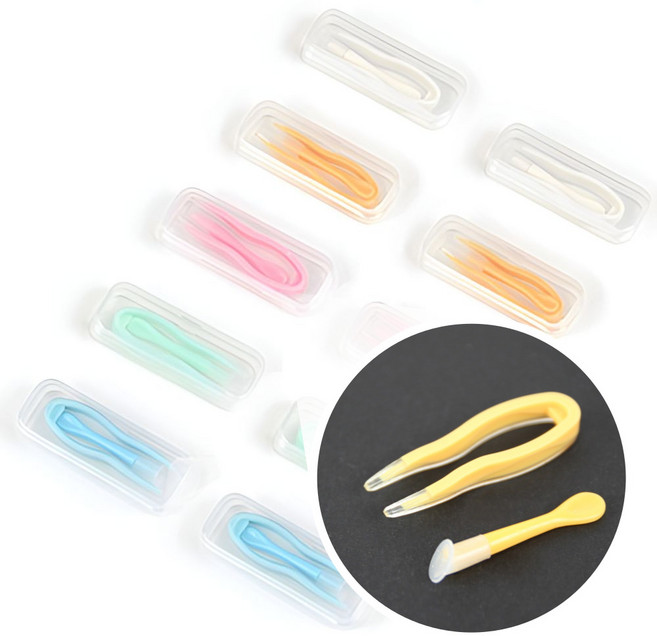 위생 렌즈 집게 소프트 렌즈 빼는 도구 하드 뽁뽁이