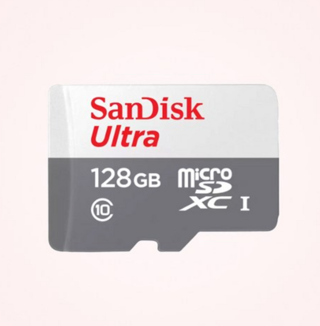 샌디스크 울트라 마이크로SD SDSQUNS-128G, 1개, 128GB