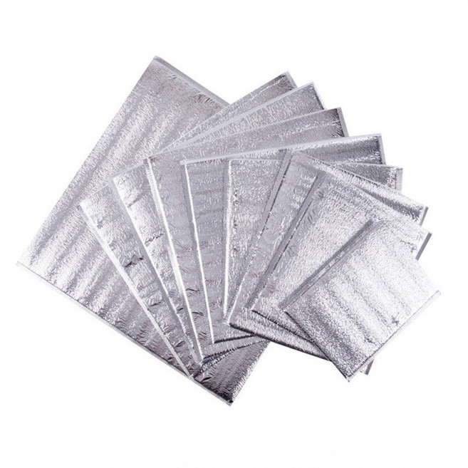 은박 보냉 백 팩 접착식 보온 봉투 접착형 보냉팩, 50개, 2번(20x25+5)