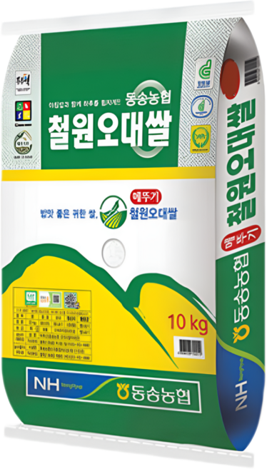 동송농협 철원오대쌀 GAP 농협쌀, 1개, 10kg
