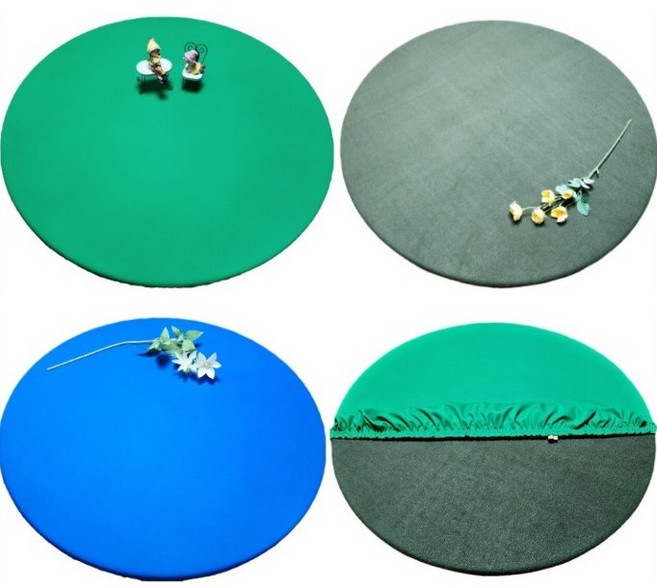 <레드연 120용 원탁보> 정품 당구다이천 군용모포 테이블커버 화투판 포커판, 1. 녹색라사원탁보, 1개