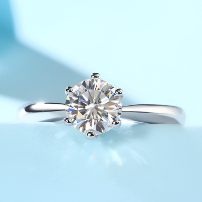 모디안 실버 925 다이아 은 반지