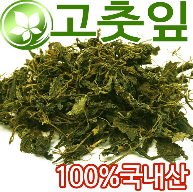 (롯데택배발송) 천지가약초 국산 말린 고춧잎 200g 고추잎 고춧잎나물, 1개