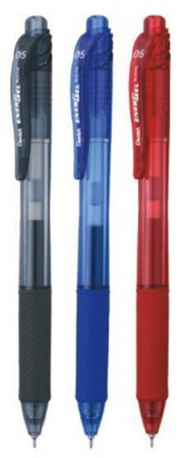 펜텔 에너겔 X 중성펜 BLN105 BL107, 0.7mm, 레드(B)