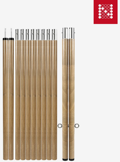 노마드 캠핑 차박 휴대용 코린토스 엑스 폴 우디 N-8231