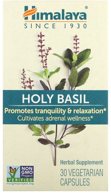 히말라야 홀리 바질 베지 캡슐 30정, 1개 - 쿠팡