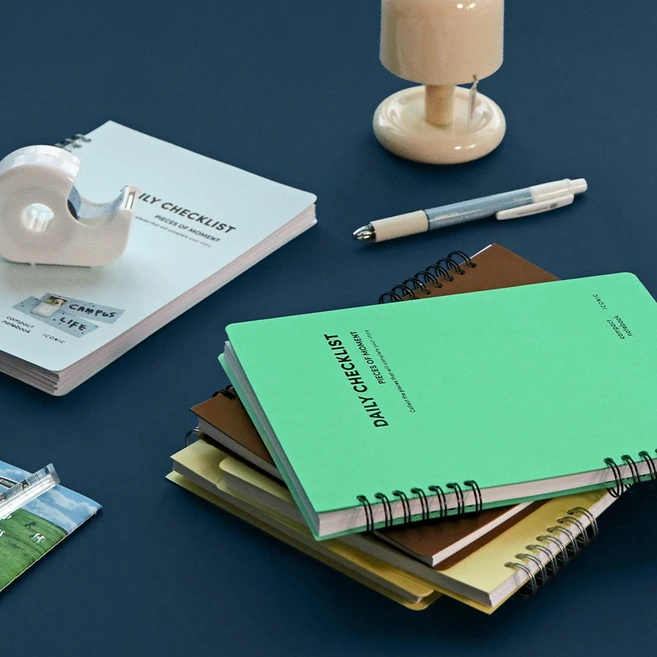 데일리 플래너 업무 사무용 체크리스트 다이어리 위클리 스터디플래너, 03.EMERALD GREEN - 쿠팡