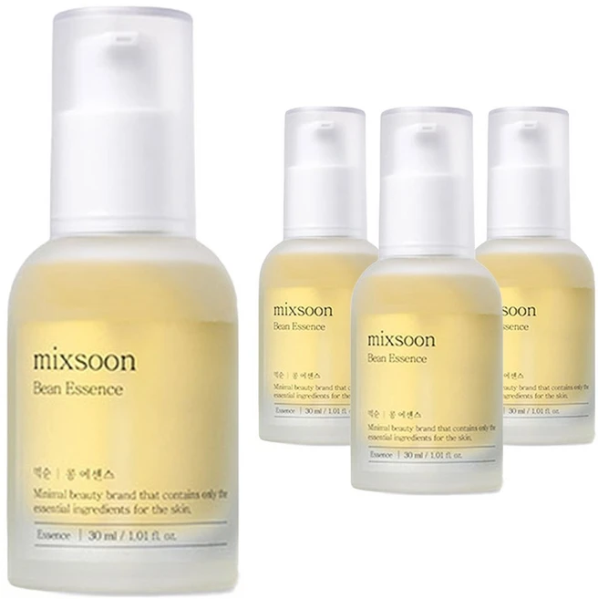 [비건뷰티] 믹순 콩 에센스, 4개, 30ml - 쿠팡