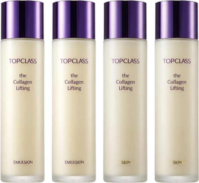탑클래스 더 콜라겐 리프팅 기초 세트 (스킨 + 에멀전), 2세트
