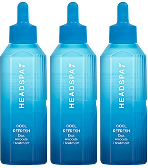헤드스파7 시즌4 쿨 리프레시 듀얼 앰플 트리트먼트 230ml, 3개
