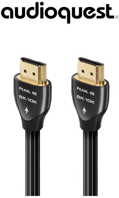 佑聲音響 美國 Audioquest Pearl 48 HDMI 8K數位影音傳輸線 支援8K超高畫質影像傳輸, 1個, 2m