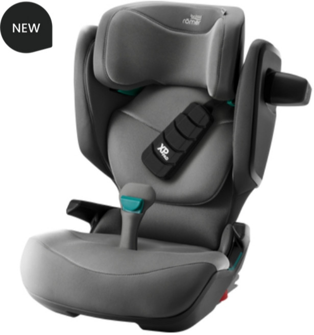 Britax Romer 德國製 KIDFIX Pro 成長型安全座椅 isofix汽車安全座椅 安全舒適透氣, 礦岩灰