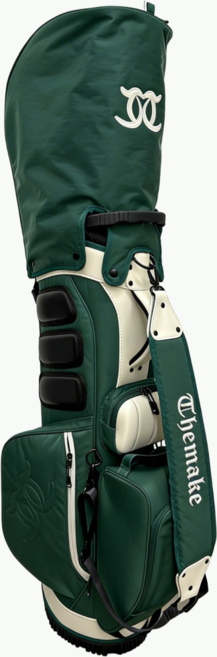더메이크 모스 남자 여성 골프백, 그린