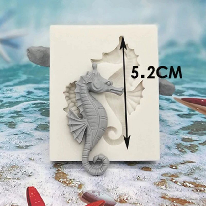 케이크틀 실리콘 몰드 물고기 컵케이크 공예 베이킹, 1개