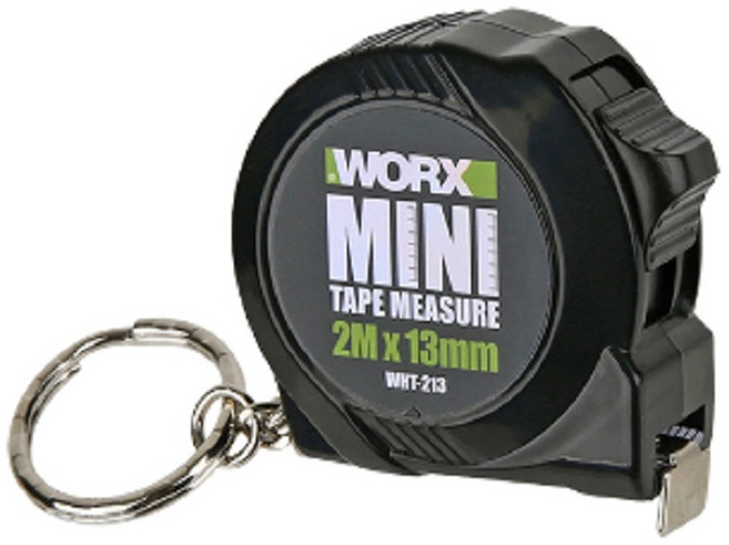 WORX 미니 자동줄자 2m x 13mm WHT-213, 1개