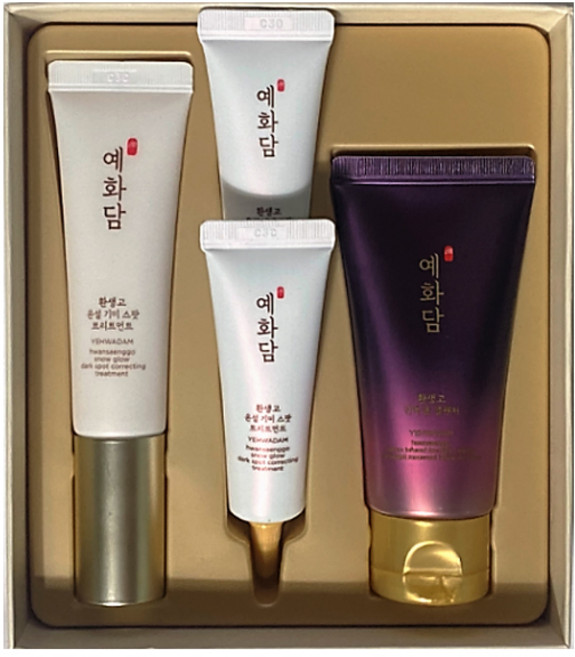 더페이스샵 예화담 환생고 윤설 기미 스팟 트리트먼트 런칭 기획세트 30ml (4종구성), 1개