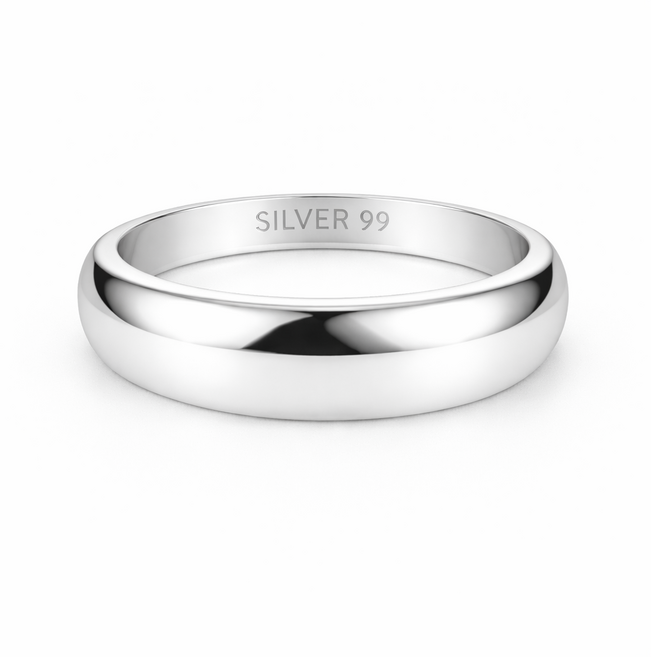 엔주 순은 99% 2돈 은반지 엥게이지 남 여 실버반지