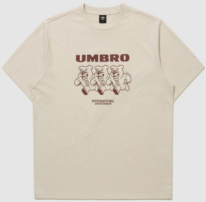 엄브로 더비독 트리플 반팔 티셔츠 B1 UR123CRS33 OBE0 WMG0