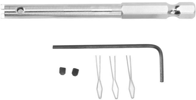 자전거 스포크 니플 삽입 도구 방지 내구성 육각 렌치 나사 서클립 비트 수리용, [02] 2, 1개