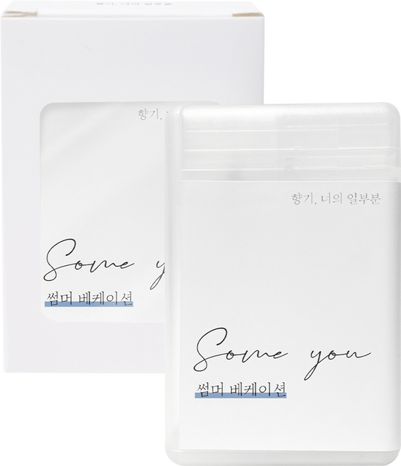 썸유 포켓 섬유 향수 썸머베케이션, 20ml, 1개