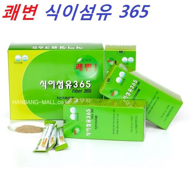 쾌변 식이섬유365 7g x 60포 배변활동 장운동 다이어트, 60개