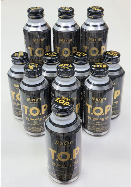 맥심 TOP 배럴 에이지드향 커피 볼드 380ml x 24개