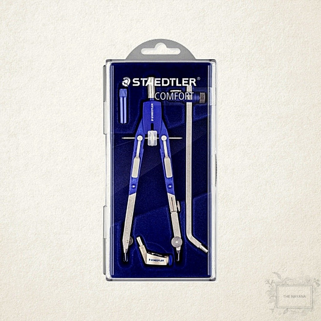 스테들러 콤파스 552-02 고급 전문가용 제도용 컴퍼스 필기구 1개입