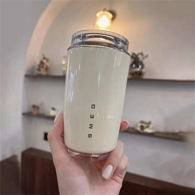 스메그 텀블러 밀크화이트SMEG WALL MUG 커피 320ML
