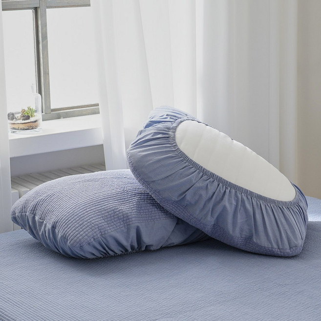 쉬운 탈부착 베개커버 밴딩형 40x60 50x70