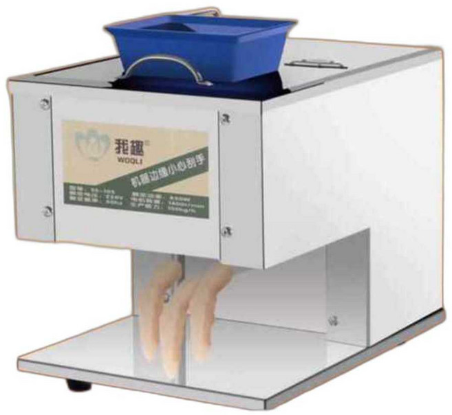 닭 필렛 절단기 고기세절기 상업용 닭가슴살 슬라이서, 10mm