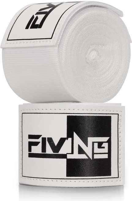 FIVING 복싱 핸드랩 권투 밴디지 450cm손목붕대, 1세트, 흰색